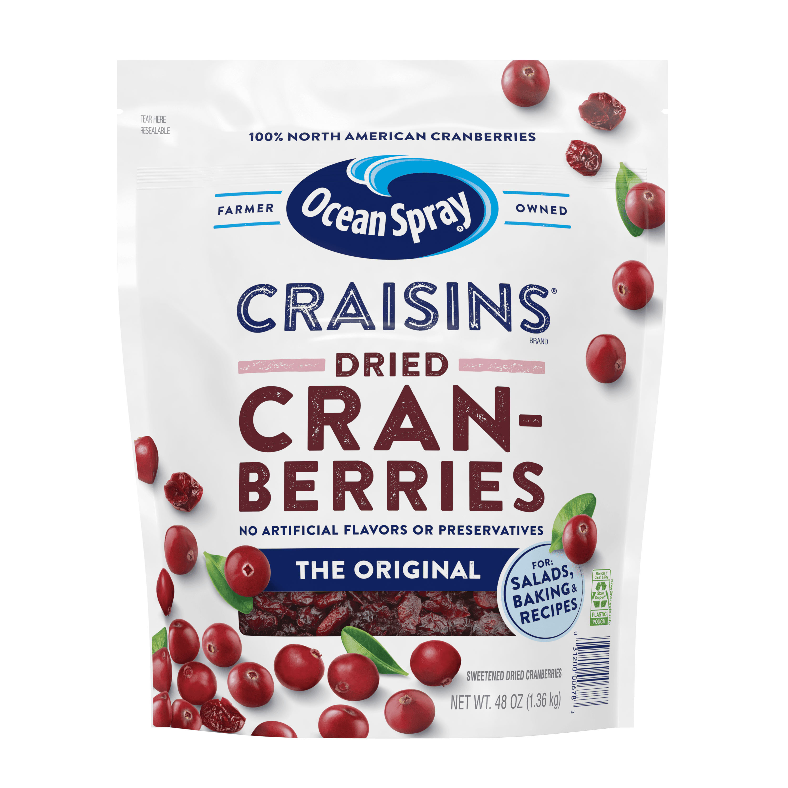 Craisins Original Dried Cranberries 48oz