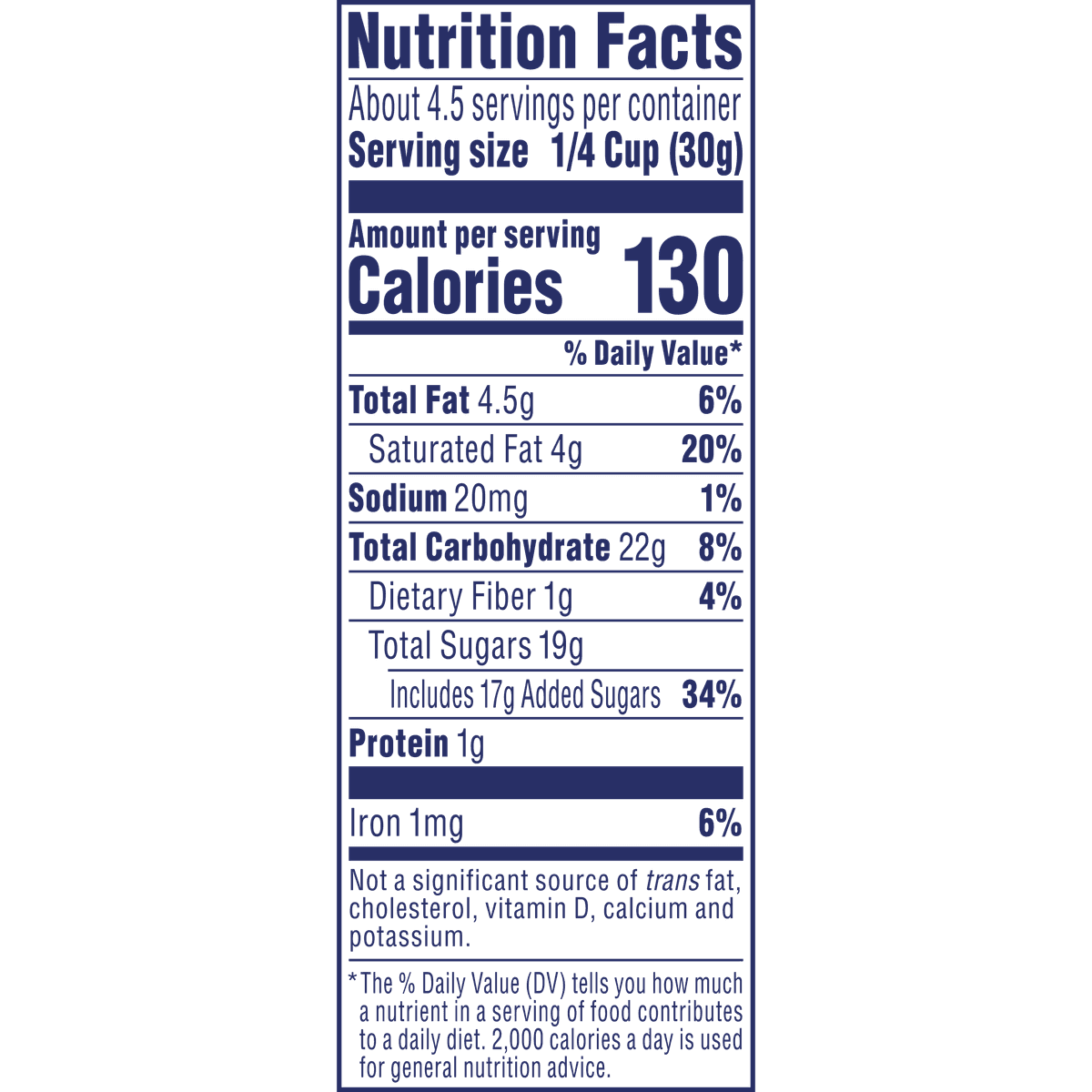 Nutrition Facts