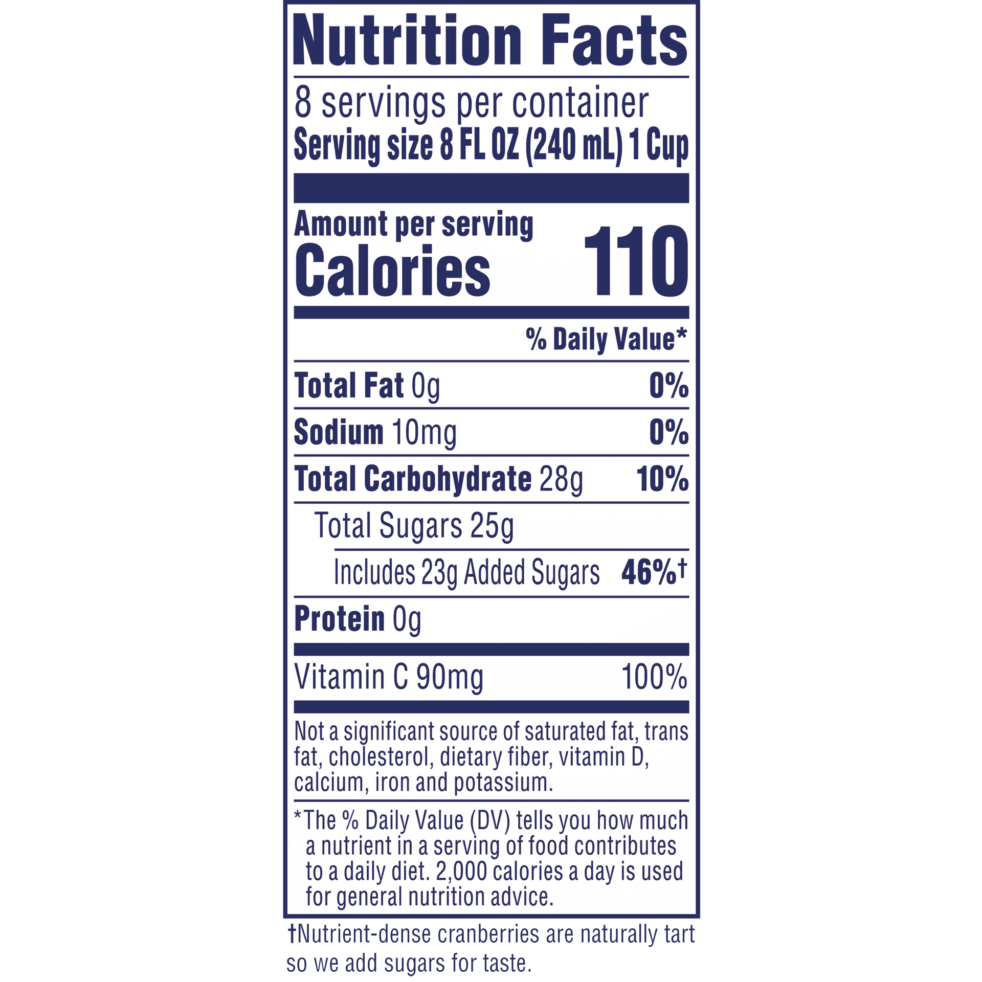 Nutrition Label